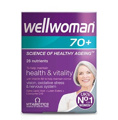 Wellwoman 70+ 30 Tablet - VİTABİOTİCS