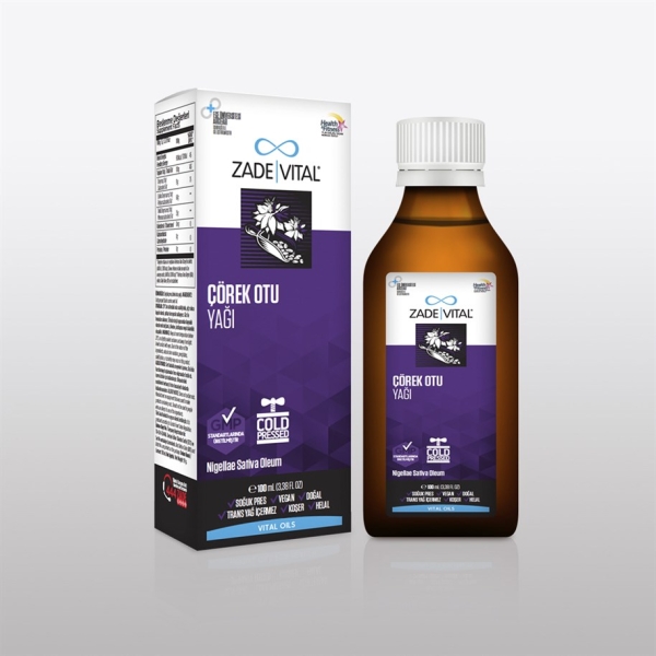 Zade Vital Çörek Otu Yağı 100 ml - ZADE VİTAL