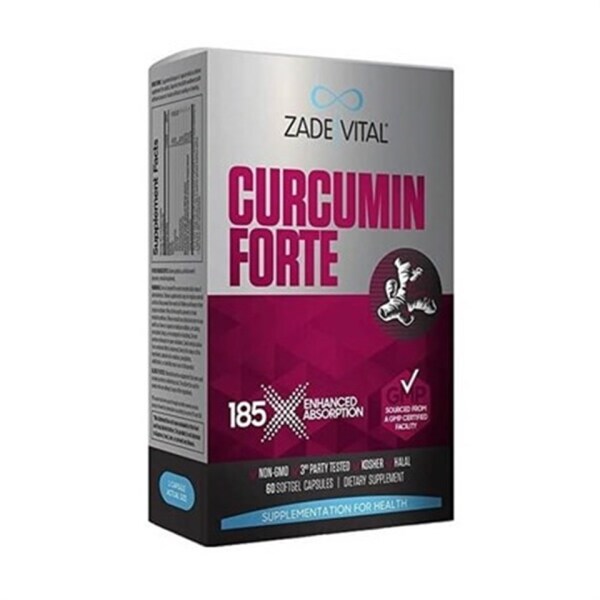 Zade Vital Curcumin Forte 1000 mg 40 Bitkisel Kapsül - ZADE VİTAL
