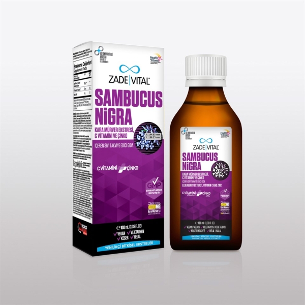 Zade Vital Sambucus Nigra 100 ml - ZADE VİTAL