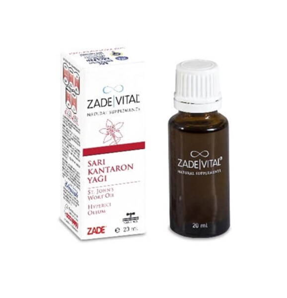 Zade Vital Sarı Kantaron Yağı 20 ml - ZADE VİTAL