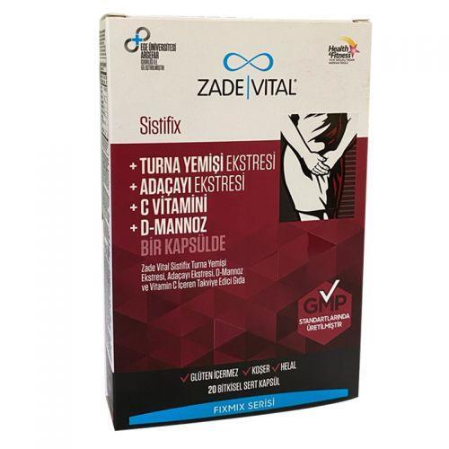 Zade Vital Sistifix Takviye Edici Gıda 20 Kapsül - ZADE VİTAL